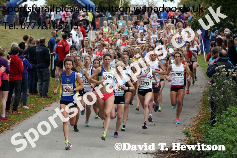 Senior womens 4 stage road relay, English National 6 and 4 Stage Road Relays, Sutton Park, Birmingham. Photo: David T. Hewitson/Sports for All Pics